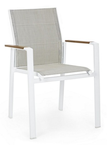 Bizzotto sedia alluminio con - sedia,