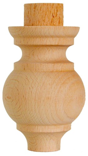 Piedini per mobile - 4, legno