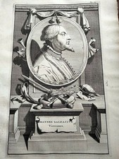 1704 Incisione su rame Peter