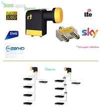 CONVERTITORE LNB SCR ADATTO A MYSKY HD SKY HD CON FILTRO LTE 4G E SPLITTER