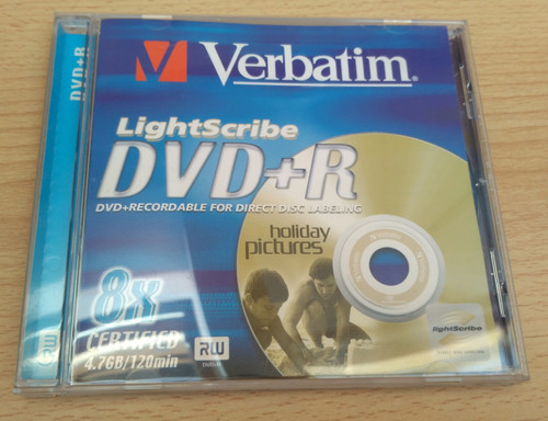 Verbatim dvd 7 gb - dvd+r, 4,7