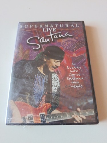 Santana supernatural live dvd - santana,