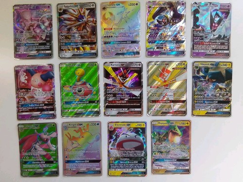 Lotto carte pokémon gx - carte,