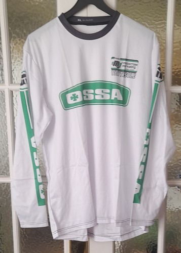 Maglia ossa bianca trial - maglia,