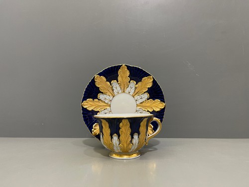 Meissen moka coperta sfarzo
