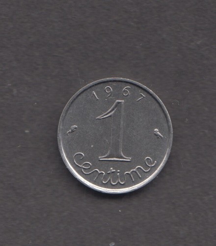 Francia 1967 centesimo - 1967.,