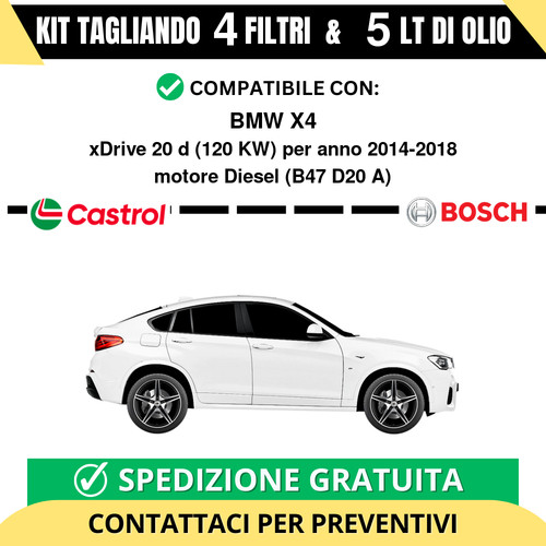 Tagliando per bmw xdrive - xdrive, 20