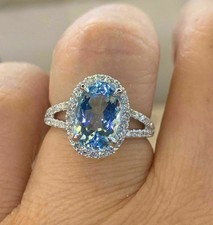 Anello fidanzamento aureola - anello,