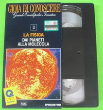 VHS film LA FISICA DAI PIANETI