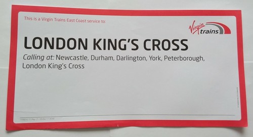 Virgin trains east - trains, coast