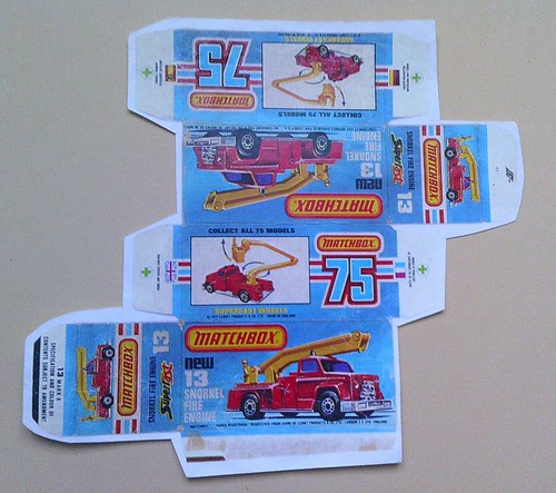 Modello per repro - modello, matchbox