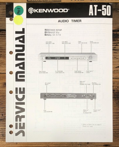 Kenwood timer manuale di - at-50,
