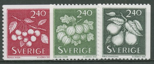 Svezia 1993 bacche - , frutta