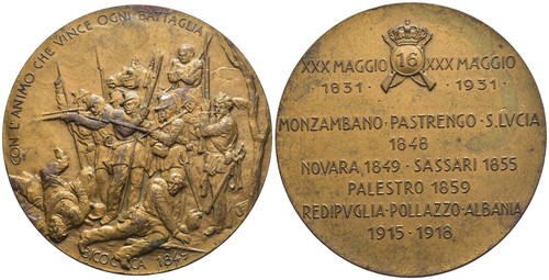 Medaglia centenario del - medaglia,