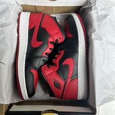 Air Jordan 1 Mid Nero/Rosso