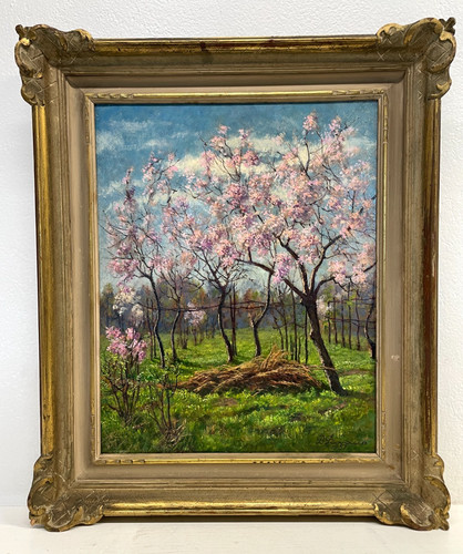 Antico quadro dipinto olio - quadro,