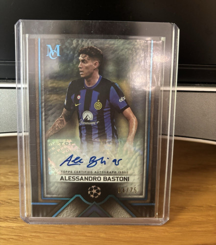 Alessandro bastoni topps auto - bastoni,