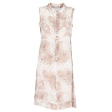 Chanel Vestito Vintage Seta  Col.  Beige Taglia 40 FR