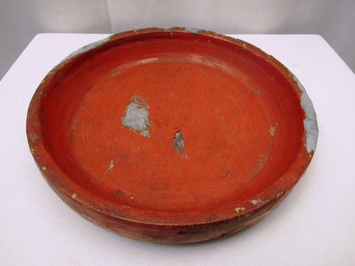 Antico birmano laccato vecchio - antico,
