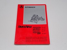 AUTOBIANCHI BIANCHINA PANORAMICA GIARDINIERA FURGONCIONO CATALOGO RICAMBI (S)