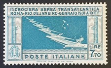 REGNO 1930 BELLA Posta Aerea