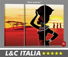 Afro woman quadri moderni - woman,