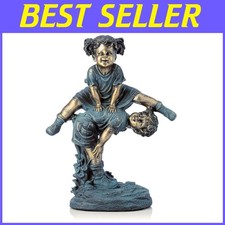 Scultura bambina che salta