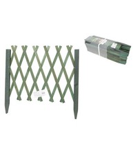Traliccio In Legno Rete Estensibile Verde Rampicanti Staccionata 95 X 49 Cm