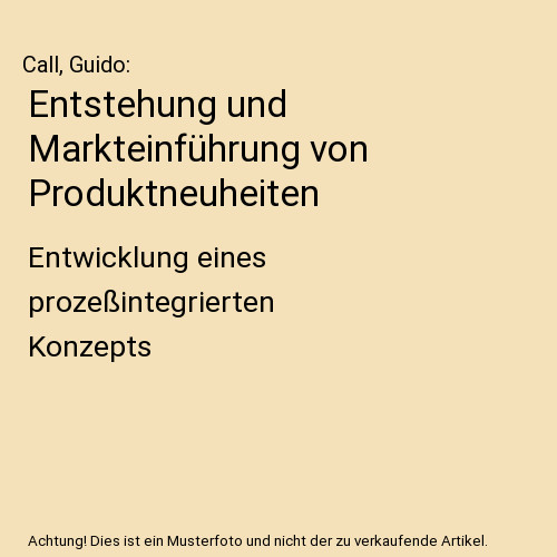 Entstehung und