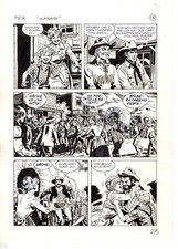 Tex- Il guerriero immortale - p.25 - Ernesto Seijas - Tavola Originale  - 2014