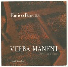 Verba Manent Scripta Volant di Enrico Benetta ed. Galleria Russo