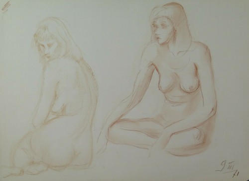 Vecchio disegno datato - disegno,
