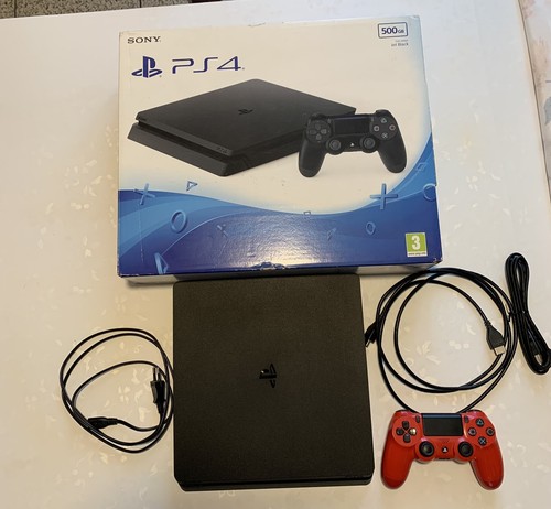 Playstation slim 500gb - slim, nera