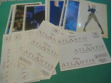 ATLANTIS - L' IMPERO PERDUTO - ED. PANINI - MANCOLISTE FIGURINE - 1,50 EURO CAD.