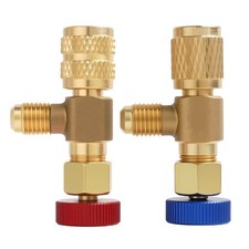 2 Pezzi Riempimento Refrigerante Valvola di Sicurezza R410 R22, Valvole (t8A)