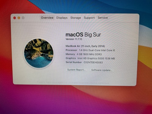 Apple macbook air a1465 2014 - apple,
