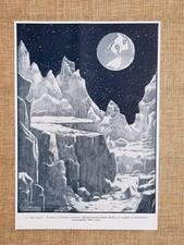 Le alpi lunari Modello in plastica dell'astronomo Bolton del 1928