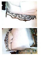 Letto stile antico matrimoniale centenario in ottone completo accessoriato