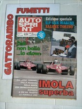 Autosprint N.17 Pironi Vince A Imola + Poster Anno 1982 -  Ottimo