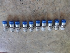 SMC Valvola di non ritorno 1/4" Maschio per tubo 6 mm aria compressa, 10 pz