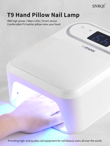 Lampada nails con - con, poggiamano
