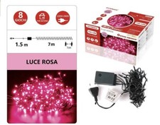 LUCI DI NATALE CATENA LUMINOSA