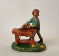 Antico pastore per presepe - antico,
