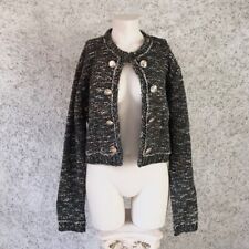 GIACCHINO GIACCA BOLERO GIACCHINA COLORATA SPACE DYE VERDE ALBICOCCA BIANCO