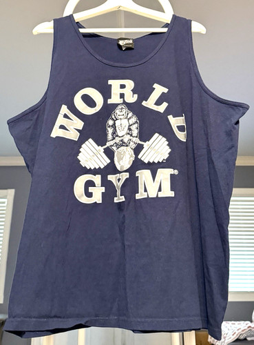 Canotta vintage world gym - world,