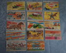 Lotto 14 biglietti diversi