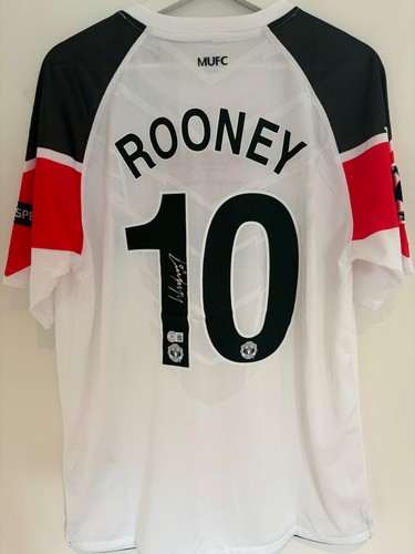 Wayne rooney signed - signed, united