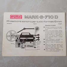 EUMIG MARK S 710 D Libretto