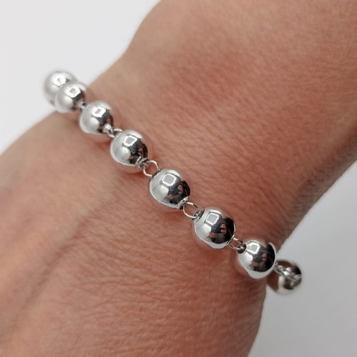 Bracciale rosario argento - bracciale,