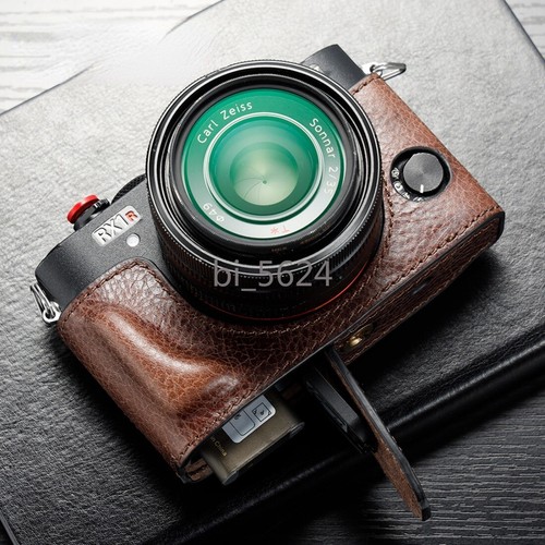 Custodia fotocamera vera - , pelle